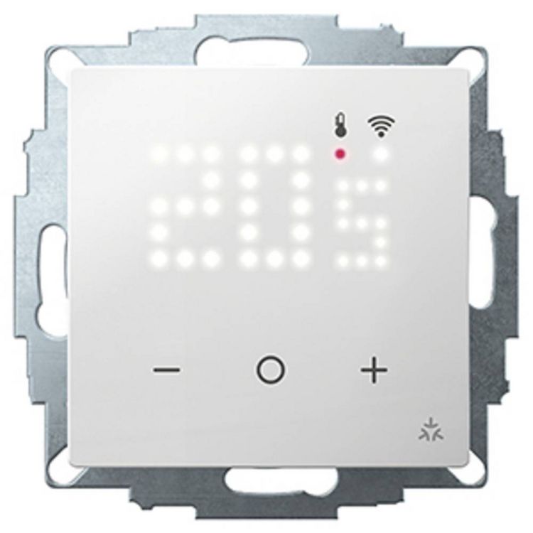 Produktbild: Eberle 557816054500 UTE 3800-U-RAL9010-G-55 Raumthermostat Unterputz Heizen/K&uuml;hlen 1St.