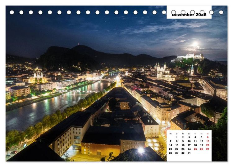 Produktbild: Faszination Ostalpen - von Berchtesgaden bis Slowenien (Tischkalender 2026 DIN A5 quer), CALVENDO Monatskalender