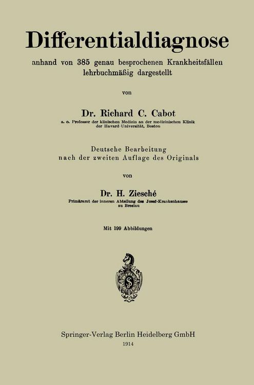 Produktbild: Differentialdiagnose anhand von 385 genau besprochenen Krankheitsf&auml;llen lehrbuchm&auml;&szlig;ig dargestellt