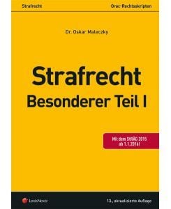 Produktbild: Strafrecht - Besonderer Teil I