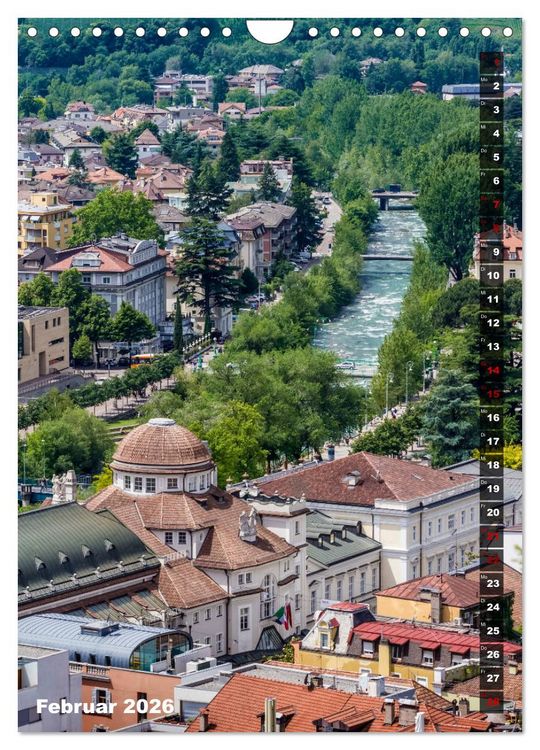 Produktbild: Stadtherz MERAN (Wandkalender 2026 DIN A4 hoch), CALVENDO Monatskalender