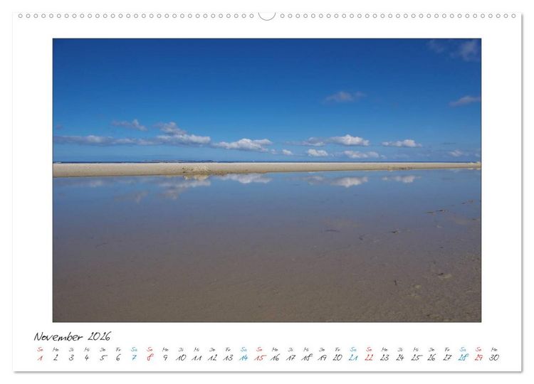 Produktbild: Amrum - Farben einer Insel (Wandkalender 2026 DIN A2 quer), CALVENDO Monatskalender