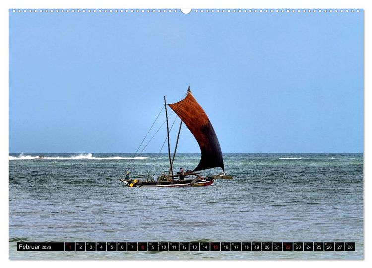 Produktbild: Sri Lanka - Highlights (Wandkalender 2026 DIN A2 quer), CALVENDO Monatskalender