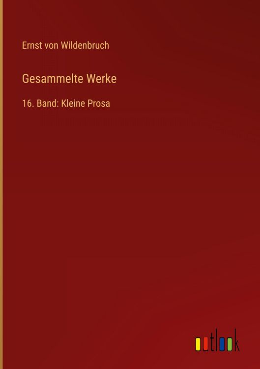 Produktbild: Gesammelte Werke