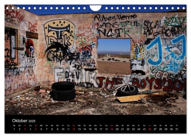 Produktbild: West of Midpoint (Wandkalender 2025 DIN A4 quer), CALVENDO Monatskalender