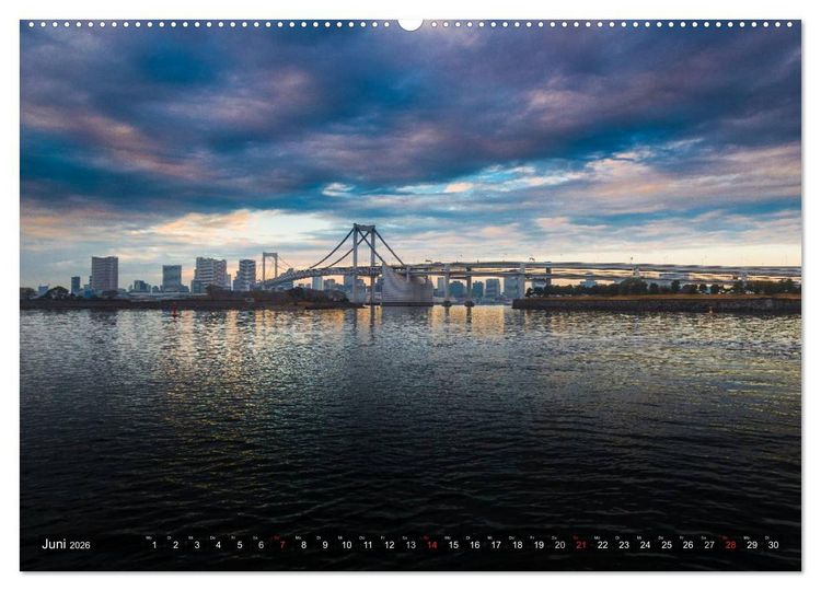 Produktbild: Japan - Schreine, Tempel, Metropolen (Wandkalender 2026 DIN A2 quer), CALVENDO Monatskalender