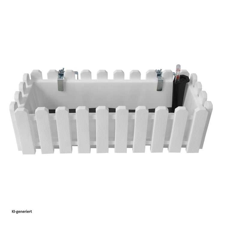 Produktbild: HTI-Living Blumenkasten mit Wasserspeicher Nessa 50 cm Wei&szlig;