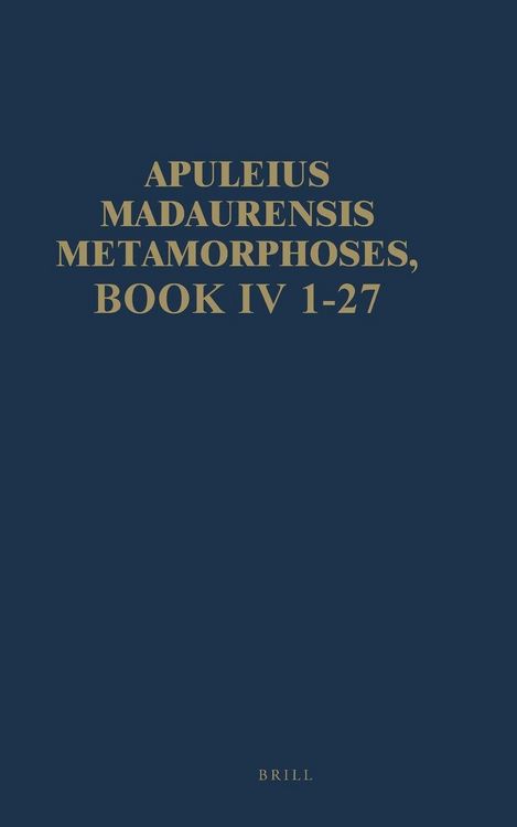 Produktbild: Apuleius Madaurensis, Metamorphoses, Book IV, 1-27