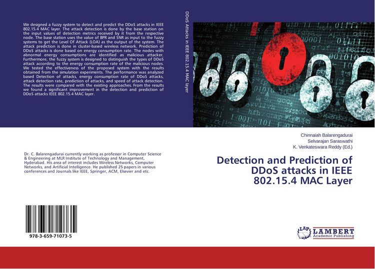 Produktbild: Detection and Prediction of DDoS attacks in IEEE 802.15.4 MAC Layer