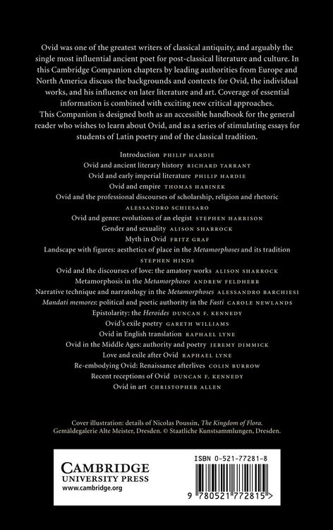 Produktbild: The Cambridge Companion to Ovid