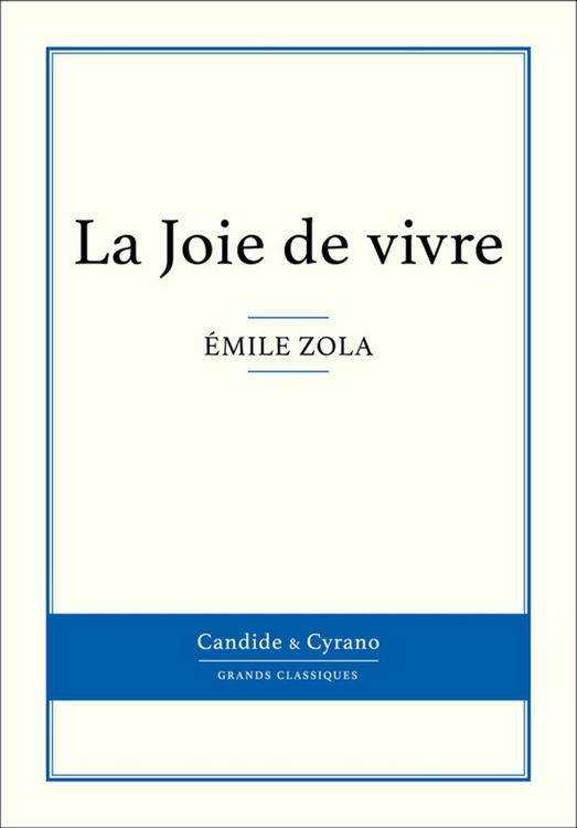Produktbild: La Joie de vivre
