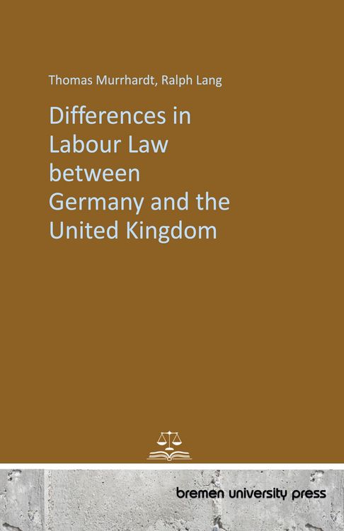 Produktbild: Differences in labour law between Germany and the United Kingdom
