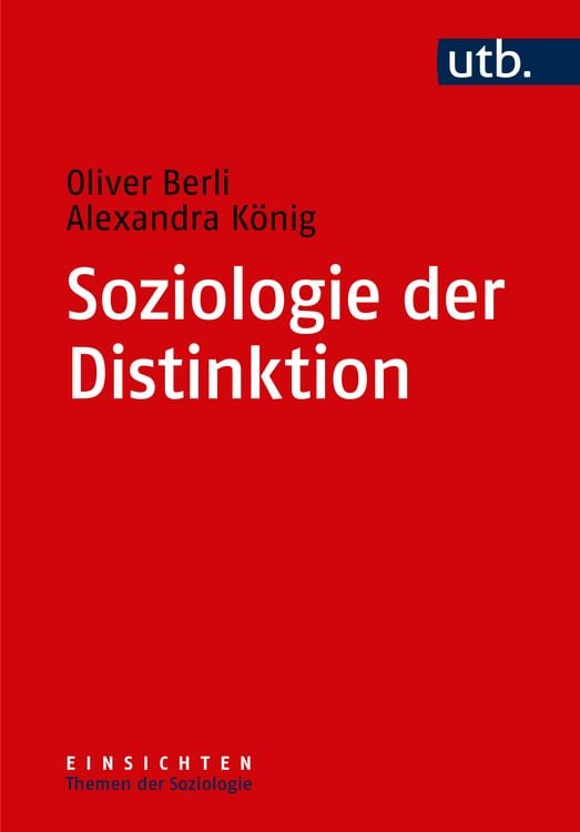 Produktbild: Soziologie der Distinktion