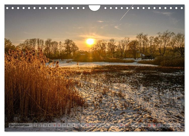 Produktbild: B&ouml;rnicke - Bernau bei Berlin (Wandkalender 2026 DIN A4 quer), CALVENDO Monatskalender