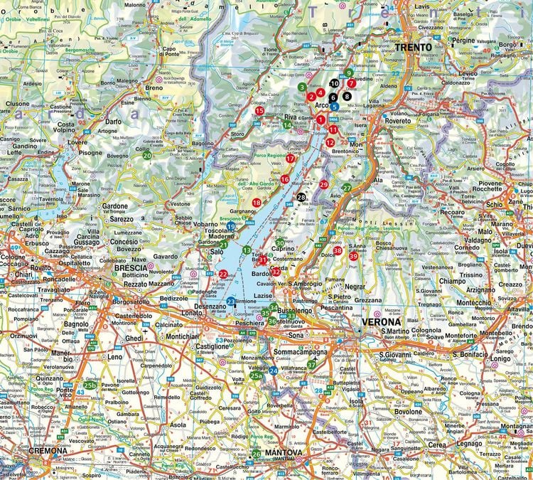 Produktbild: ROTHER Wanderbuch ErlebnisUrlaub mit Kindern Gardasee