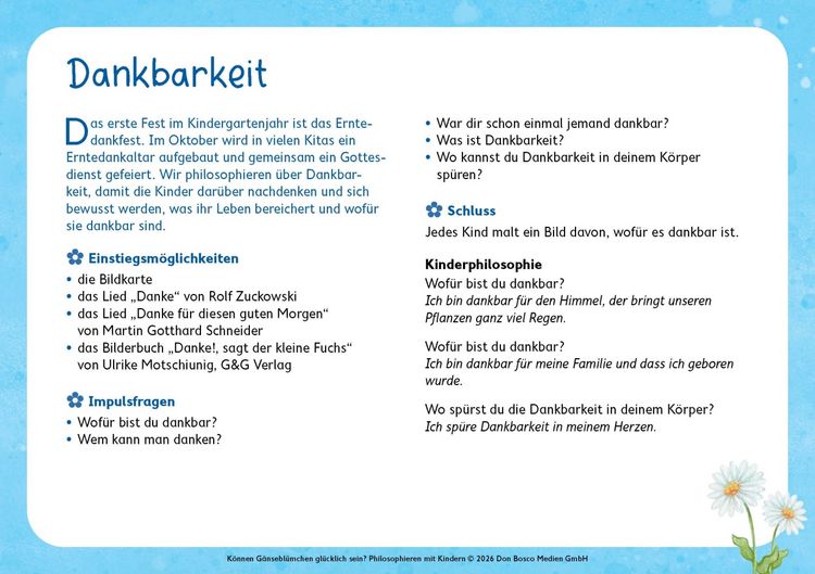 Produktbild: K&ouml;nnen G&auml;nsebl&uuml;mchen gl&uuml;cklich sein? Philosophieren mit Kindern