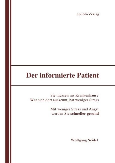 Produktbild: Der informierte Patient im Krankenhaus