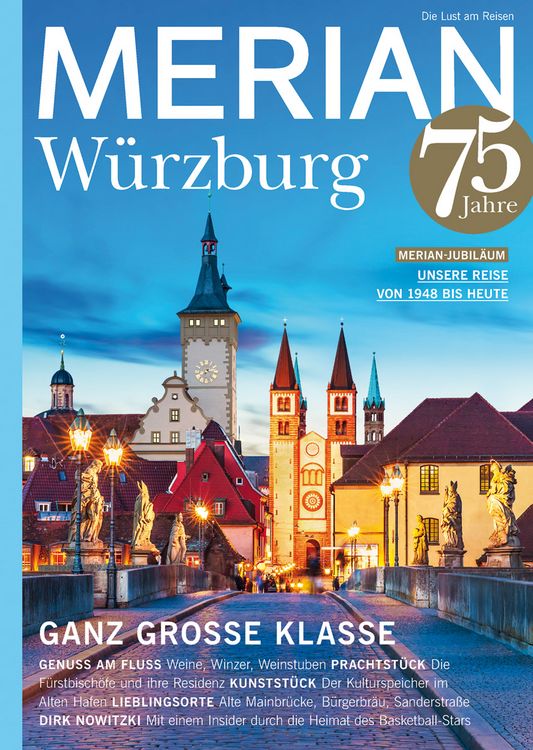 Produktbild: MERIAN Magazin W&uuml;rzburg 01/2023