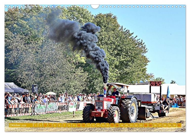 Produktbild: Traktorpulling Irndorf (Wandkalender 2026 DIN A3 quer), CALVENDO Monatskalender