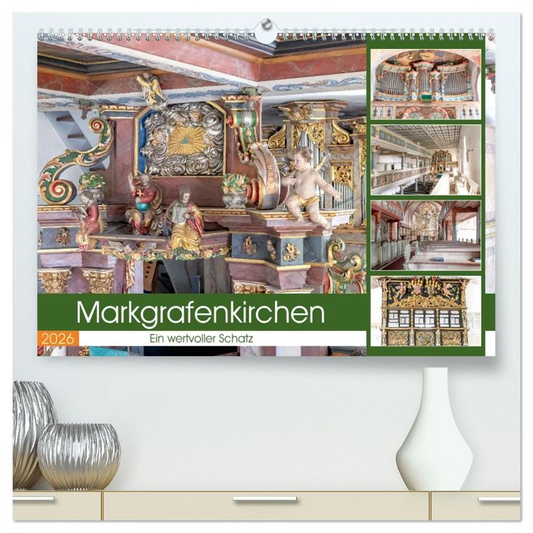 Produktbild: Markgrafenkirchen. Ein wertvoller Schatz (hochwertiger Premium Wandkalender 2026 DIN A2 quer), Kunstdruck in Hochglanz