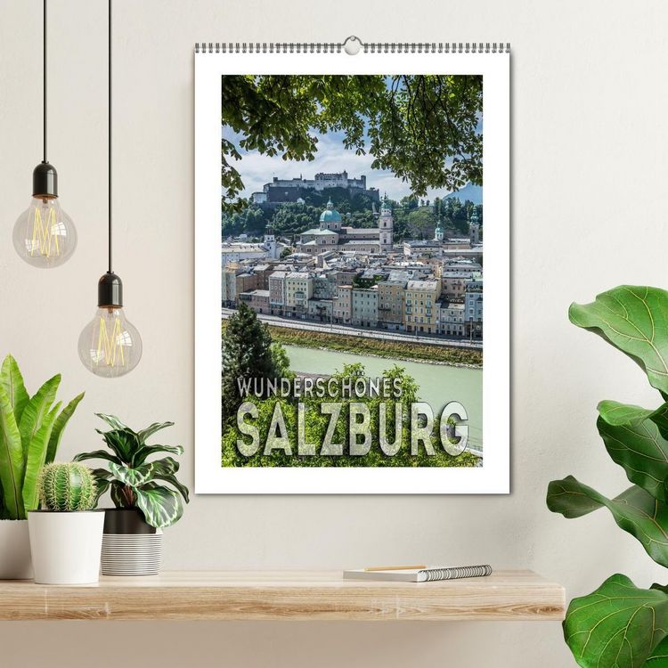 Produktbild: Wundersch&ouml;nes SALZBURG (Wandkalender 2026 DIN A2 hoch), CALVENDO Monatskalender