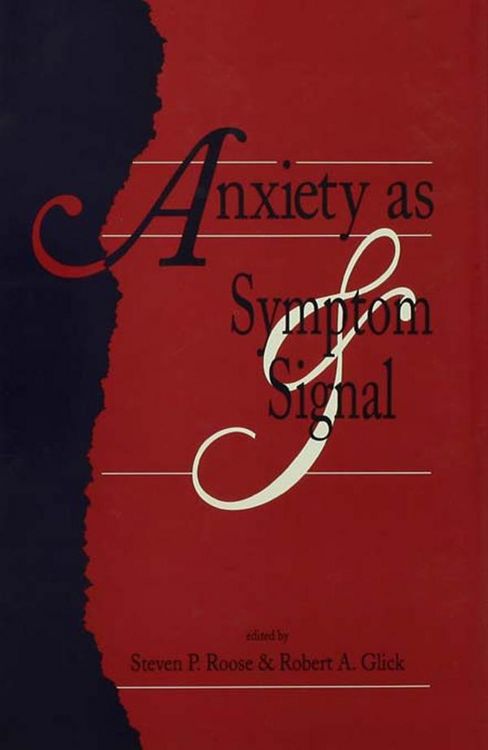 Produktbild: Anxiety as Symptom and Signal