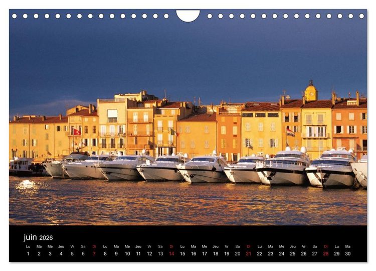 Produktbild: C&ocirc;te d'Azur entre Mer et Montagne (Calendrier mural 2026 DIN A4 vertical), CALVENDO calendrier mensuel