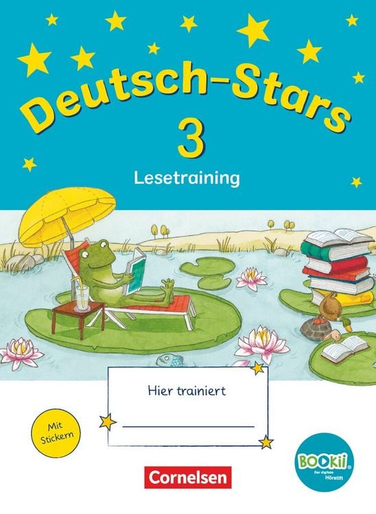 Bild vom Artikel Deutsch-Stars - BOOKii-Ausgabe - 3. Schuljahr. Lesetraining - Übungsheft mit Lösungen vom Autor Ursula Kuester