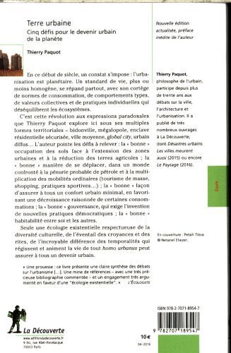 Produktbild: Terre urbaine