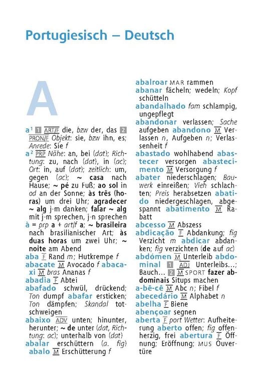 Produktbild: Langenscheidt Universal-W&ouml;rterbuch Portugiesisch