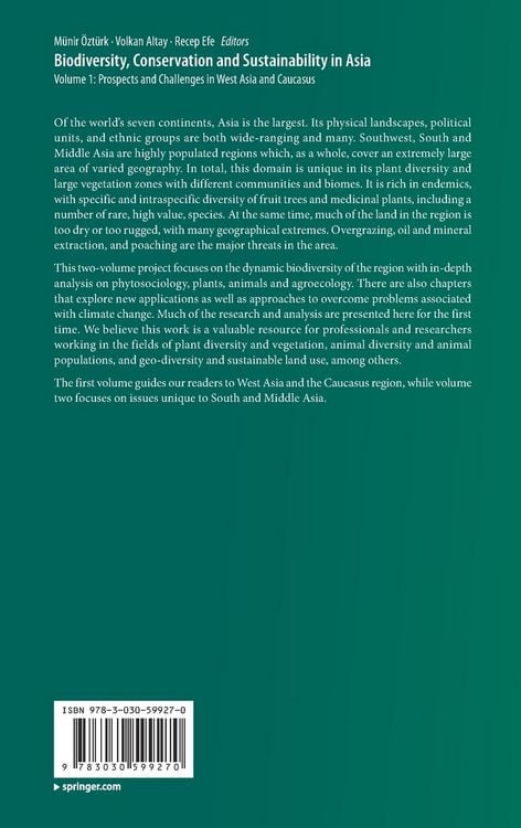 Produktbild: Biodiversity, Conservation and Sustainability in Asia