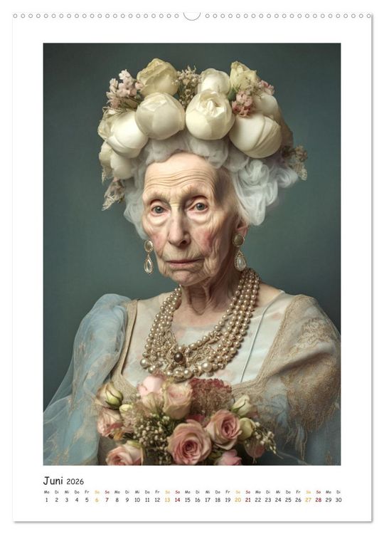 Produktbild: Au&szlig;ergew&ouml;hnliche Portraits (hochwertiger Premium Wandkalender 2026 DIN A2 hoch), Kunstdruck in Hochglanz