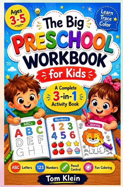 Produktbild: The Big Preschool Workbook for Kids