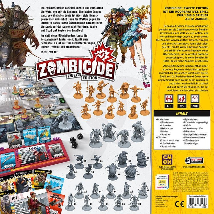 Produktbild: Zombicide Zweite Edition (Spiel)