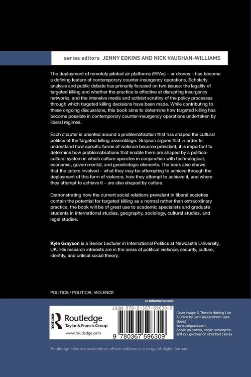 Produktbild: Cultural Politics of Targeted Killing