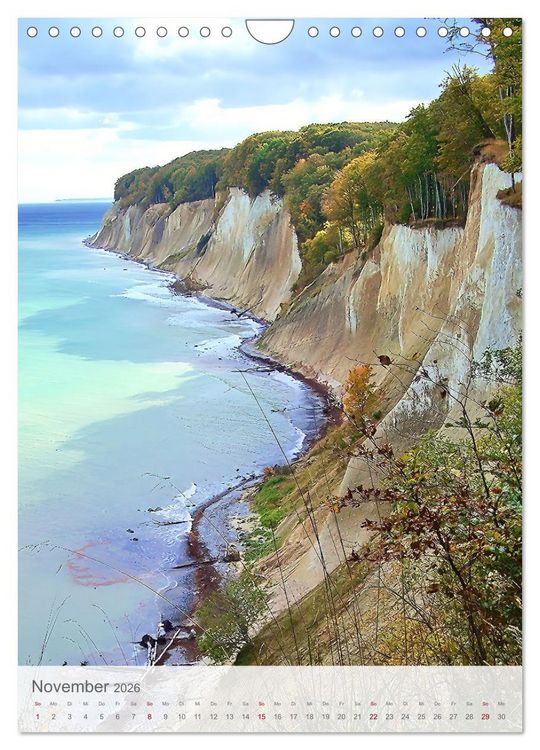 Produktbild: Im Nationalpark Jasmund - Naturwunder auf der Ostseeinsel R&uuml;gen (Wandkalender 2026 DIN A4 hoch), CALVENDO Monatskalender