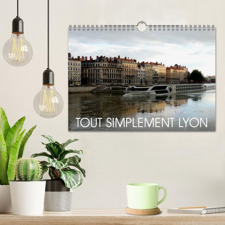 Produktbild: Tout simplement Lyon (Calendrier mural 2026 DIN A4 vertical), CALVENDO calendrier mensuel