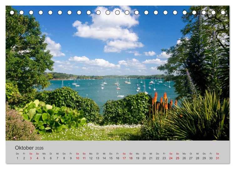 Produktbild: Die Sch&ouml;nheit der Bretagne (Tischkalender 2026 DIN A5 quer), CALVENDO Monatskalender