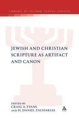 Produktbild: Jewish and Christian Scripture as Artifact and Canon