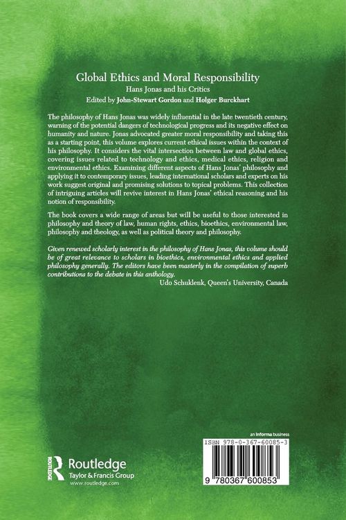 Produktbild: Global Ethics and Moral Responsibility
