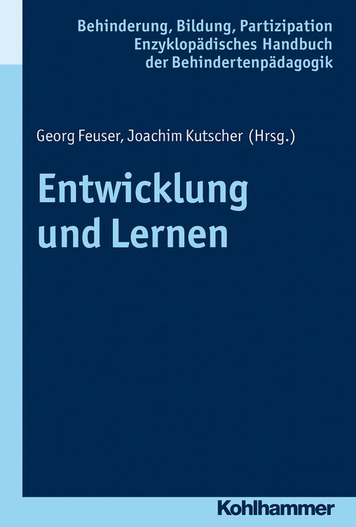 Produktbild: Entwicklung und Lernen