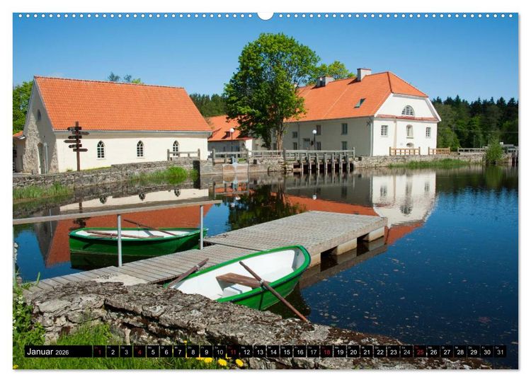 Produktbild: Estlands Sch&ouml;nheiten (Wandkalender 2026 DIN A2 quer), CALVENDO Monatskalender