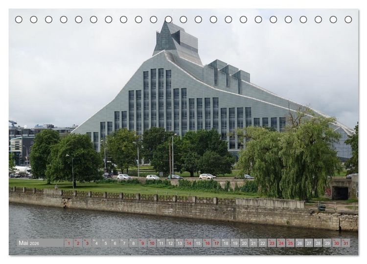 Produktbild: Beeindruckende Architektur erleben (Tischkalender 2026 DIN A5 quer), CALVENDO Monatskalender
