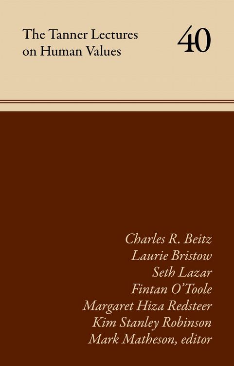 Produktbild: The Tanner Lectures on Human Values (Volume 40)
