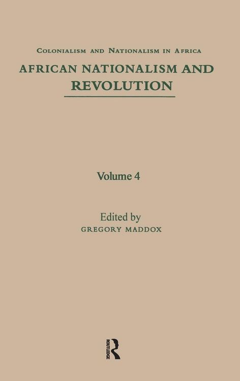 Produktbild: African Nationalism and Revolution