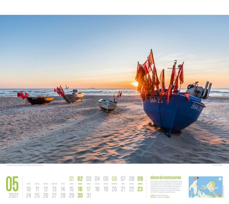 Produktbild: Deutschland Wanderland Kalender 2027 | Die sch&ouml;nsten Wanderwege