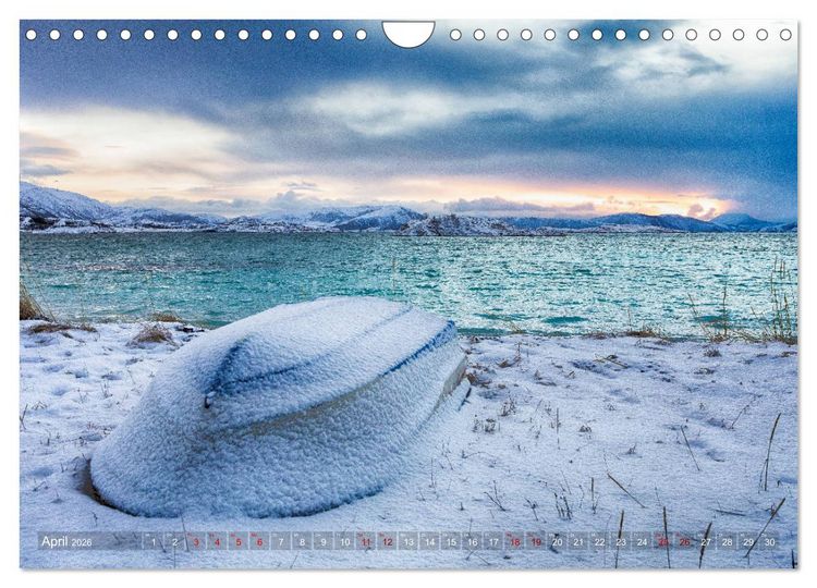Produktbild: Polarnacht in Troms&oslash; (Wandkalender 2026 DIN A4 quer), CALVENDO Monatskalender