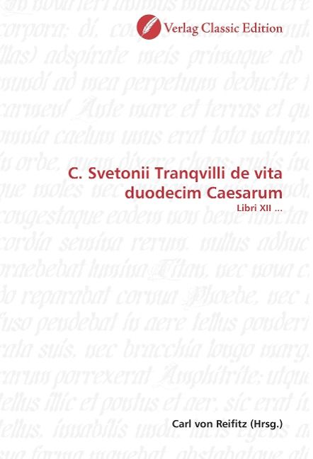 Produktbild: C. Svetonii Tranqvilli de vita duodecim Caesarum