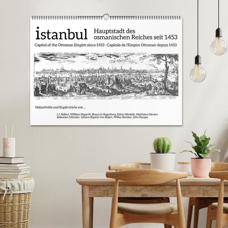 Produktbild: Istanbul - Hauptstadt des osmanischen Reiches seit 1453 (Wandkalender 2026 DIN A2 quer), CALVENDO Monatskalender