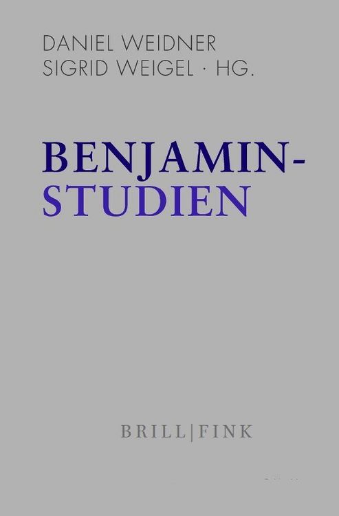 Produktbild: Benjamin-Studien